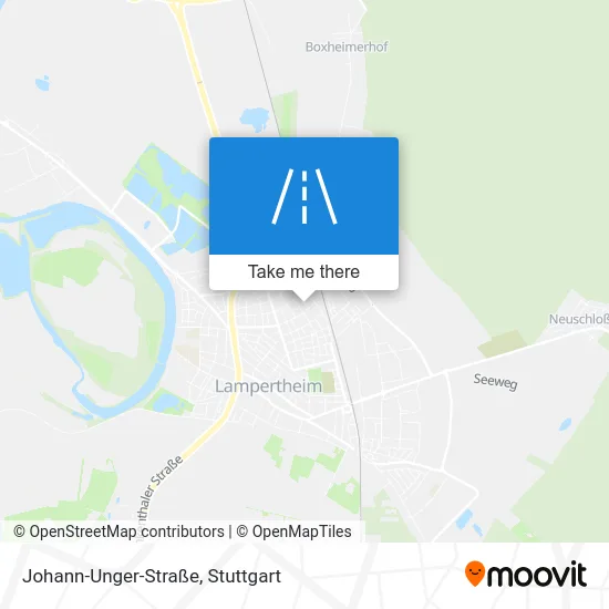 Карта Johann-Unger-Straße