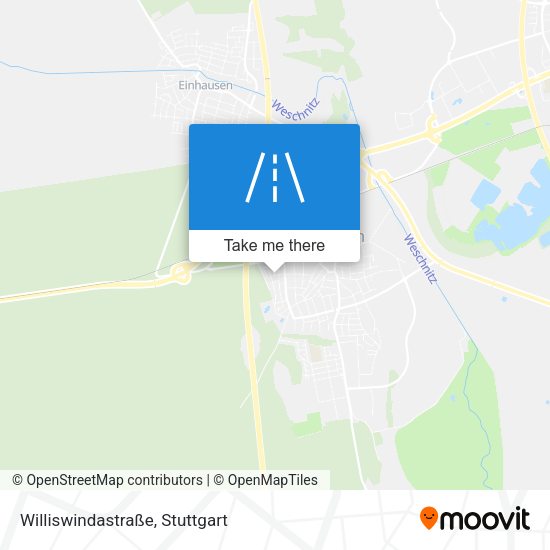 Williswindastraße map