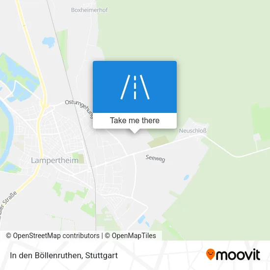 Карта In den Böllenruthen