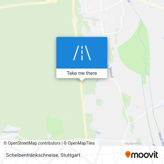 Scheibentränkschneise map