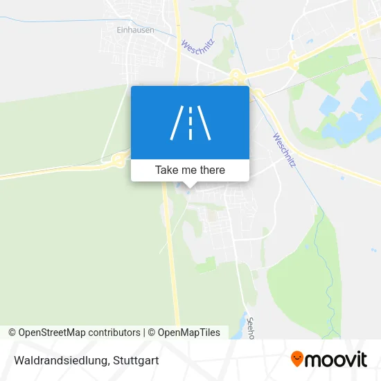 Карта Waldrandsiedlung