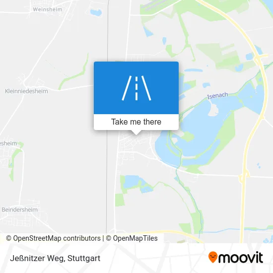 Карта Jeßnitzer Weg