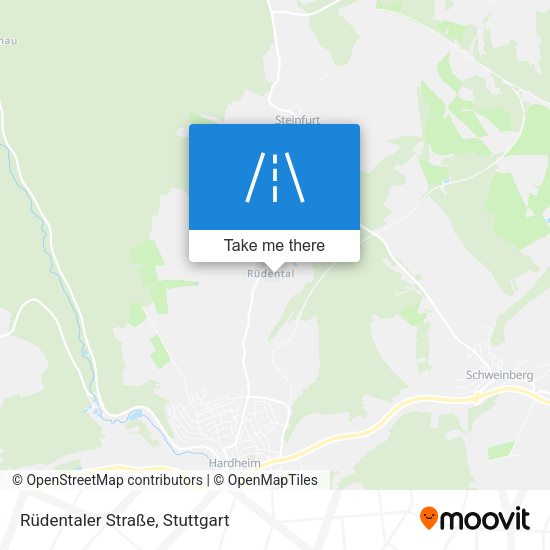 Rüdentaler Straße map