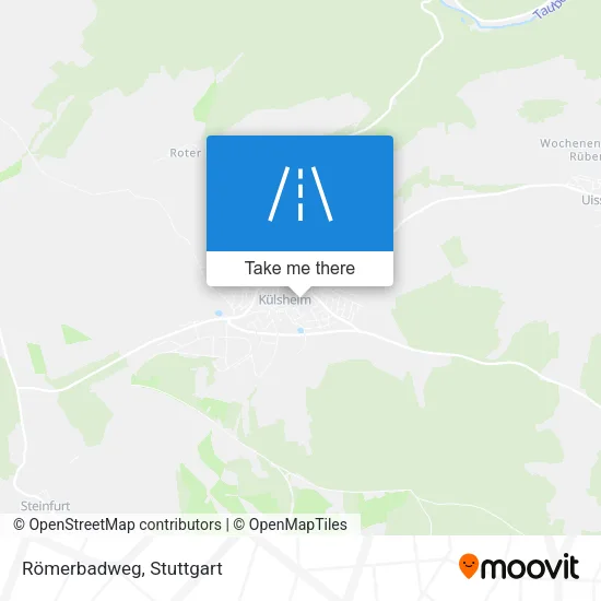 Карта Römerbadweg