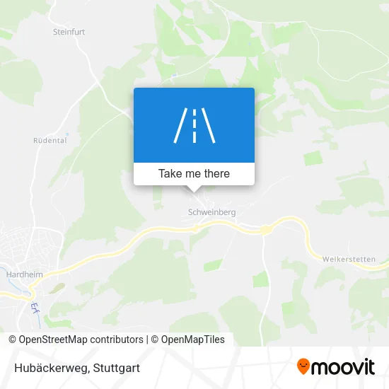 Карта Hubäckerweg