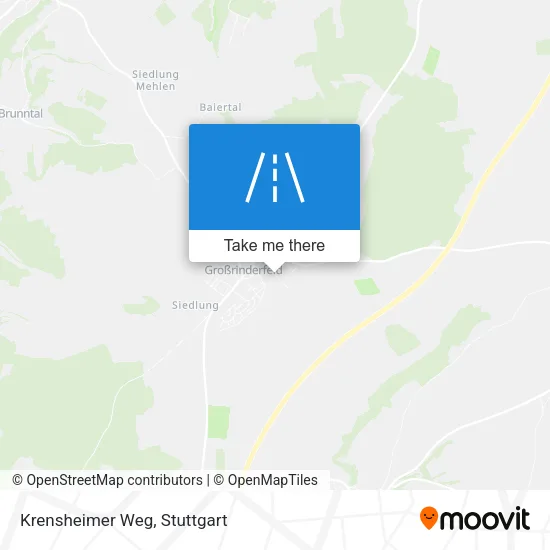 Карта Krensheimer Weg