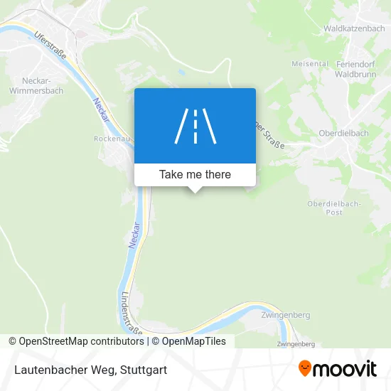 Lautenbacher Weg map