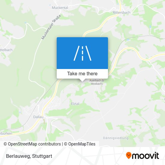 Карта Berlauweg