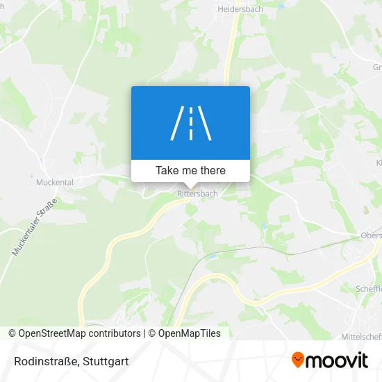 Карта Rodinstraße
