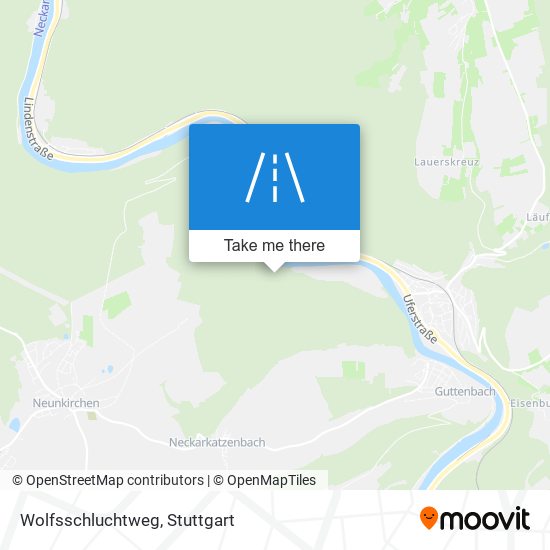 Карта Wolfsschluchtweg