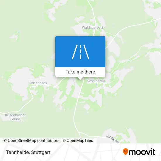 Карта Tannhalde