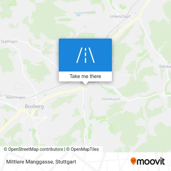 Карта Mittlere Manggasse