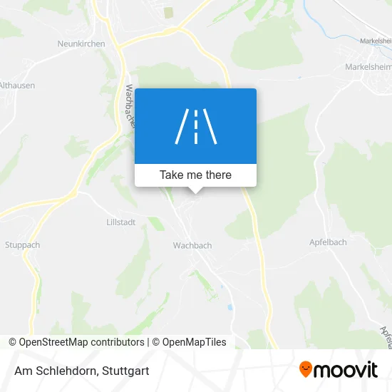 Карта Am Schlehdorn