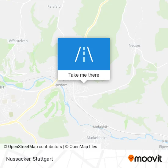Карта Nussacker