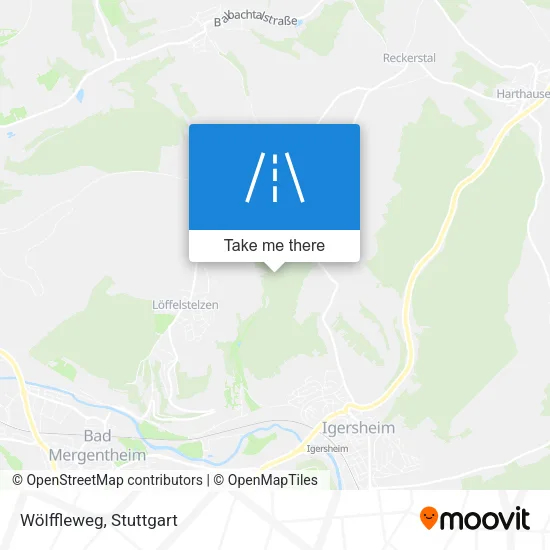 Карта Wölffleweg
