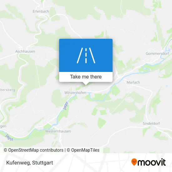 Kufenweg map