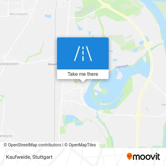 Kaufweide map