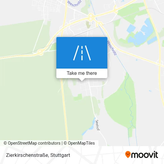 Карта Zierkirschenstraße