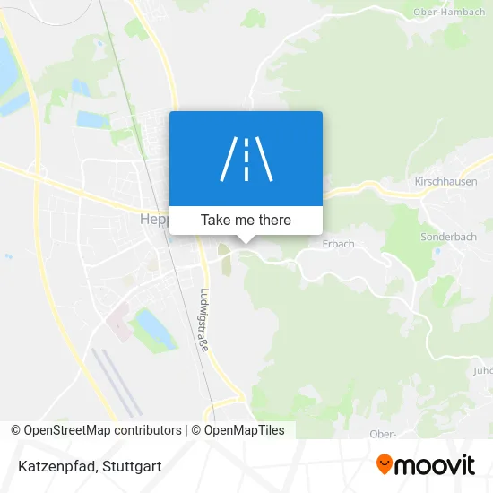 Карта Katzenpfad