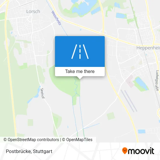 Карта Postbrücke