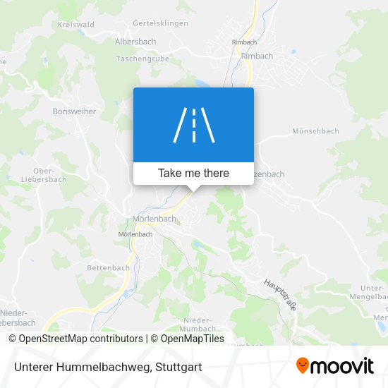 Карта Unterer Hummelbachweg