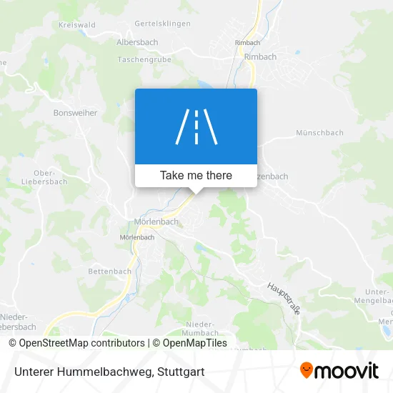 Карта Unterer Hummelbachweg