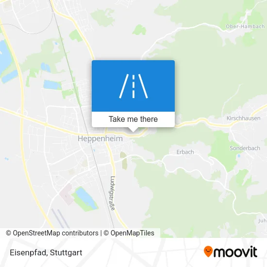 Карта Eisenpfad