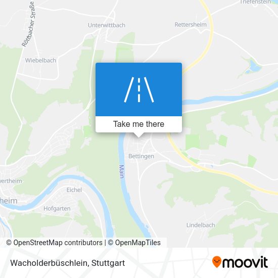 Карта Wacholderbüschlein