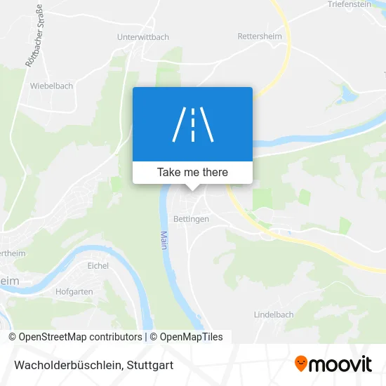 Карта Wacholderbüschlein