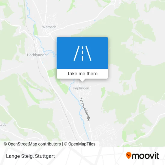 Карта Lange Steig