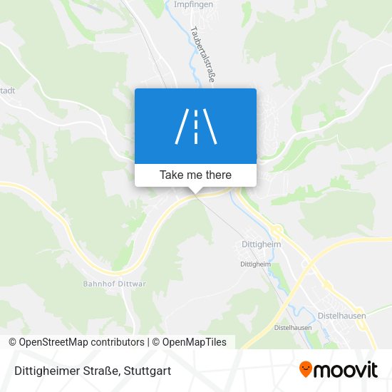 Dittigheimer Straße map