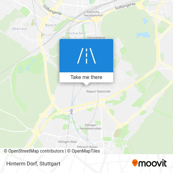 Карта Hinterm Dorf