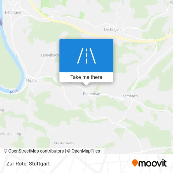Карта Zur Röte