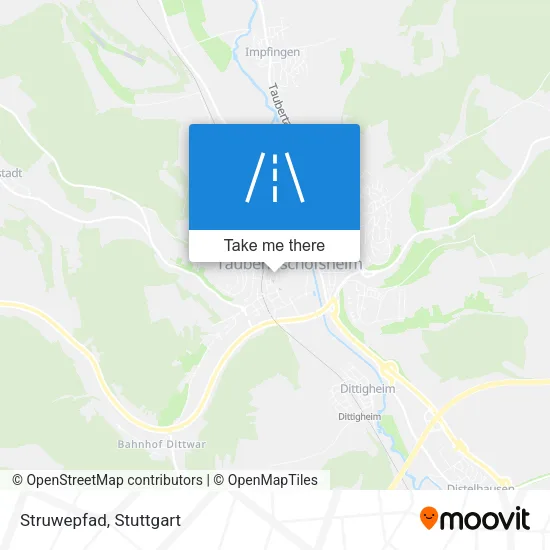 Карта Struwepfad