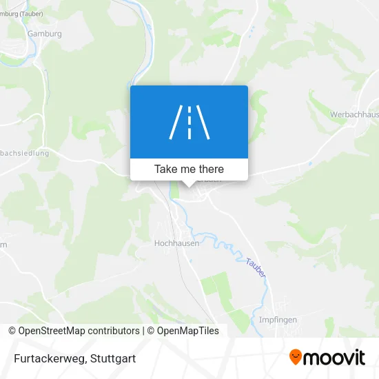 Карта Furtackerweg