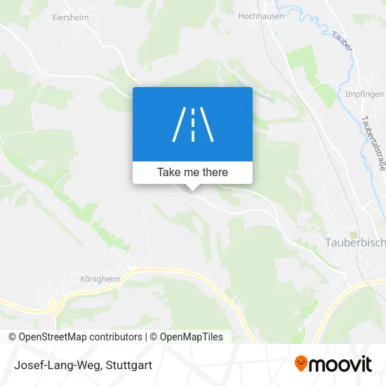 Карта Josef-Lang-Weg