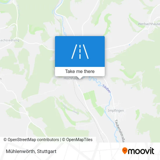 Карта Mühlenwörth