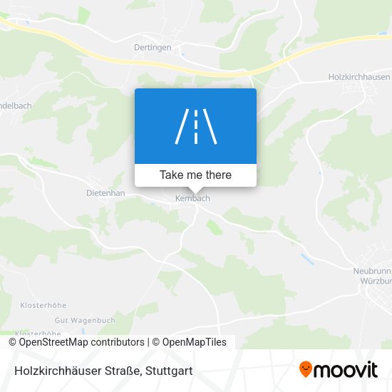 Holzkirchhäuser Straße map