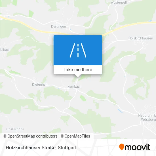 Карта Holzkirchhäuser Straße