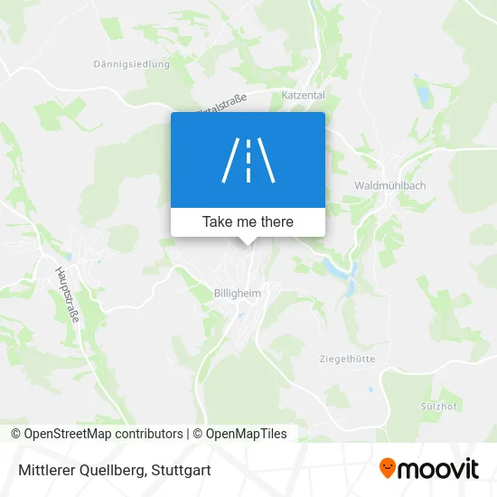 Карта Mittlerer Quellberg