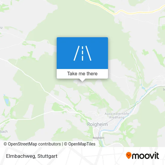 Карта Elmbachweg