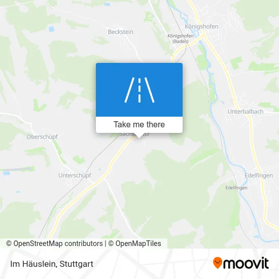 Карта Im Häuslein