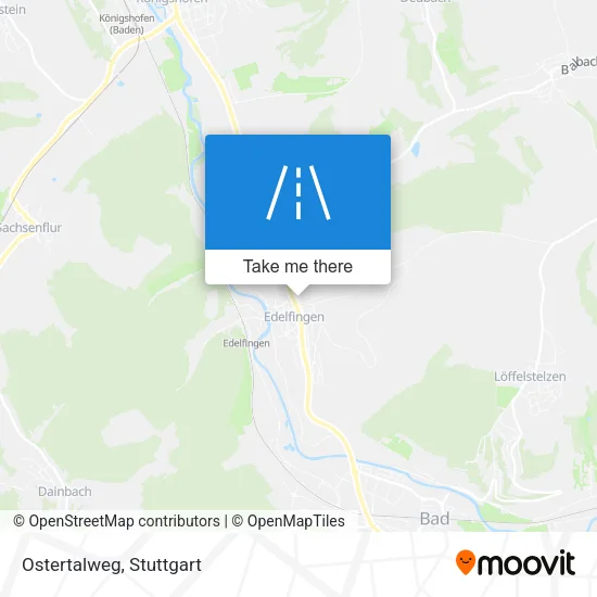 Карта Ostertalweg