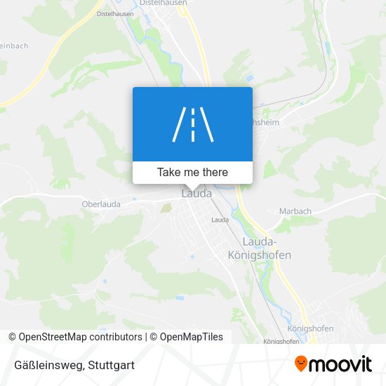 Gäßleinsweg map