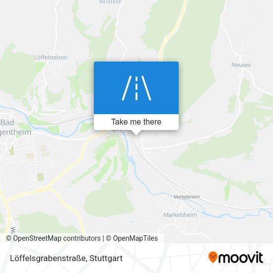 Löffelsgrabenstraße map