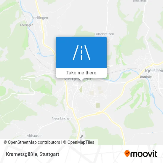 Карта Krametsgäßle