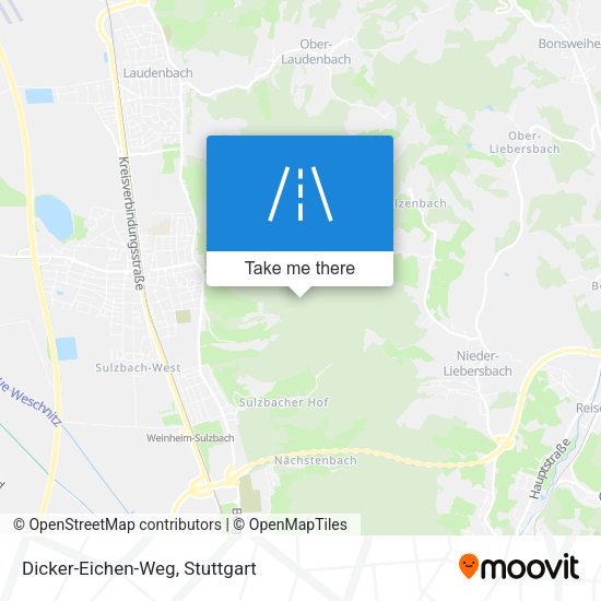 Карта Dicker-Eichen-Weg