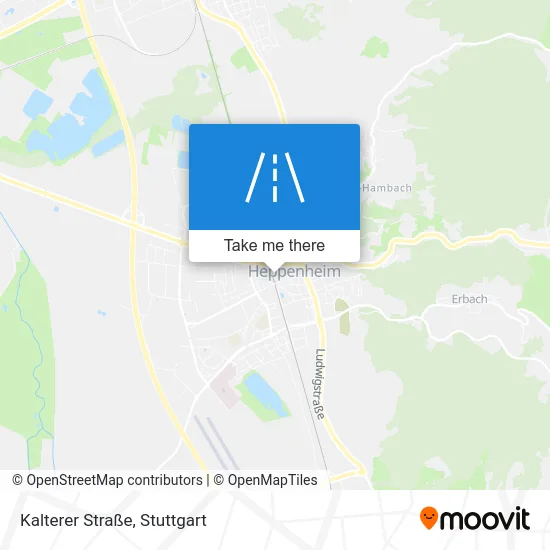 Карта Kalterer Straße