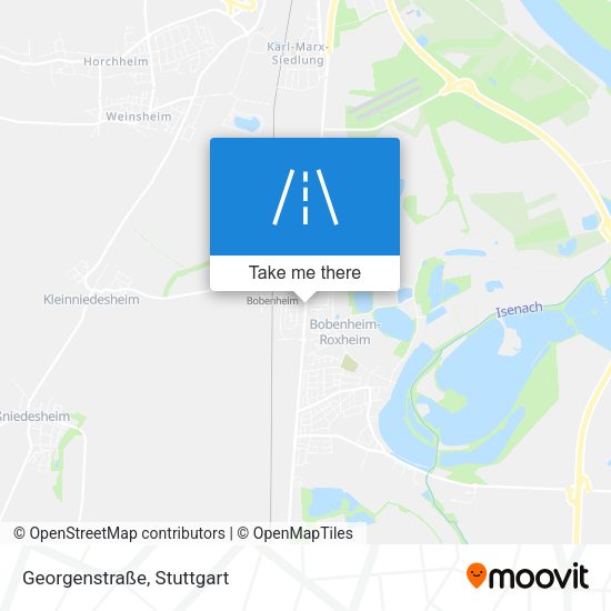 Georgenstraße map