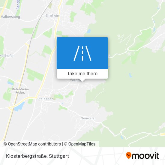 Klosterbergstraße map